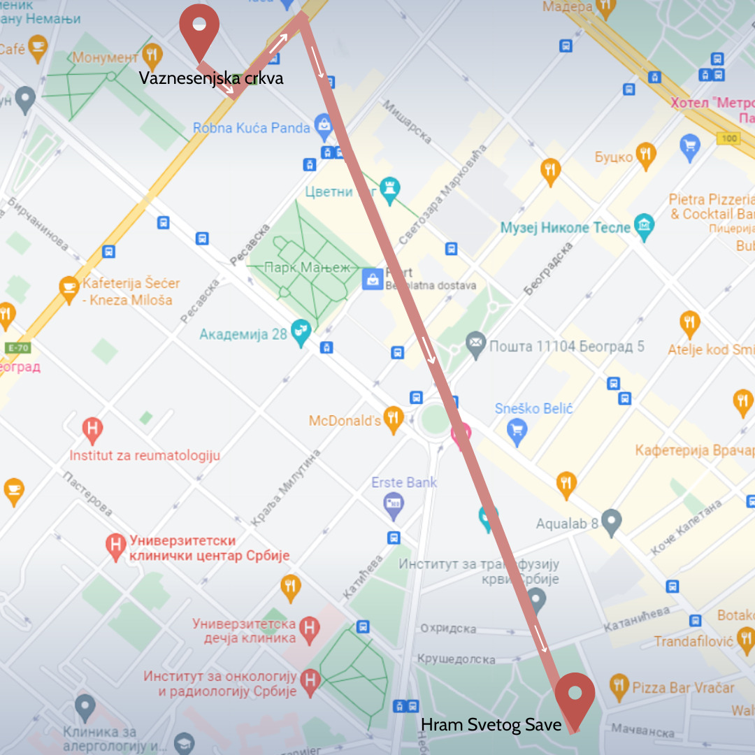 Kuda će se kretati Spasovdanska litija i u koliko sati počinje? (MAPA) 2