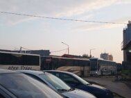 (FOTO) Centar Pančeva blokiran autobusima iz Vojvodine, ali i drugih delova Srbije posle mitinga SNS-a 7