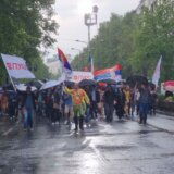 Jak pljusak se sručio na Beograd uoči početka SNS mitinga (FOTO) 3