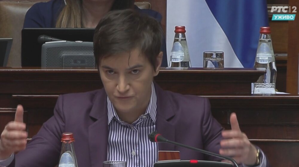 Ana Brnabić poslanicima opozicije: Ne bojimo se ničega 1