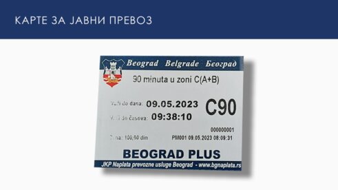Временска карта за јавни превоз Ц Kako će se od sutra plaćati karte za autobus, šta je sa starim karticama i kolike su kazne za švercovanje? 5