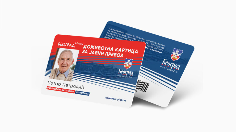 Kako se prijaviti za doživotnu karticu za javni prevoz? 1