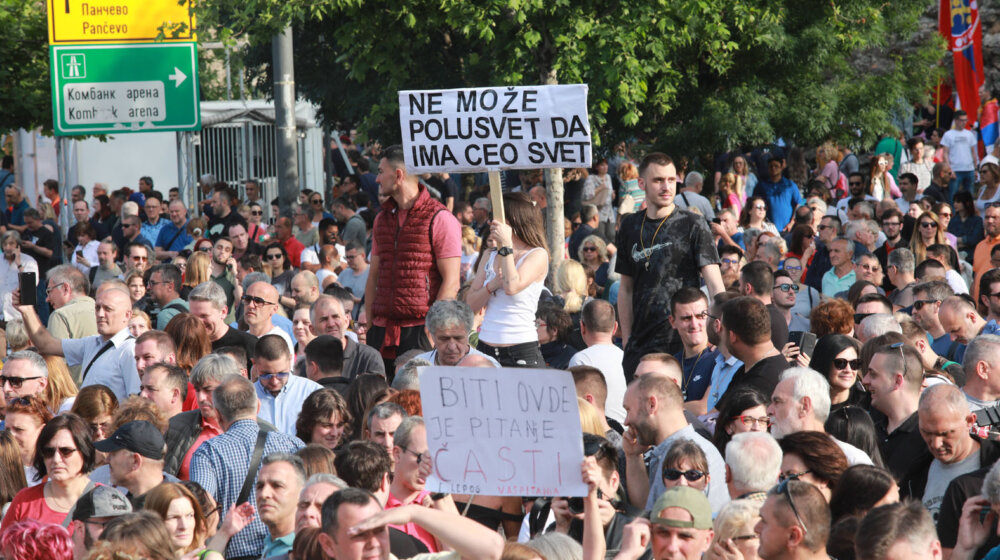 Premijerka kaže da na protestima 'Srbija protiv nasilja' učestvuju i pojedini funkcioneri u Vladi Srbije 1