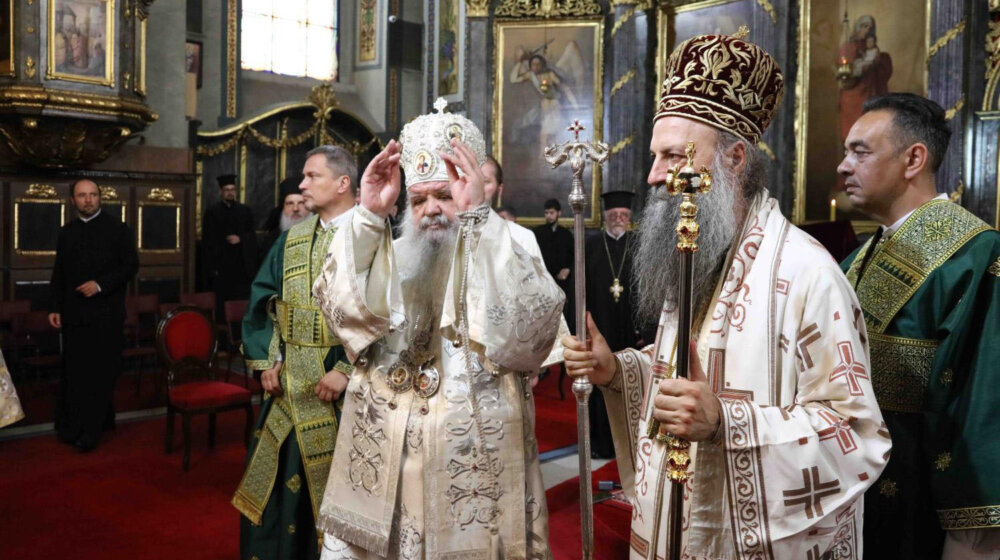 Patrijarhu Porfiriju najviše odlikovanje Makedonske pravoslavne crkve- Ohridske arhiepiskopije 1