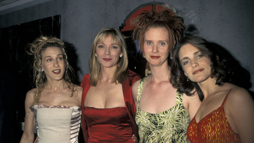 The launch party for Sex and the City in 1998
