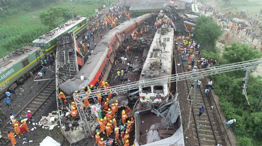 Katastrofalna železnička nesreća u Indiji, stradalo više od 280 ljudi 1