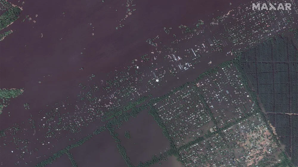 poplava, brana kahovka