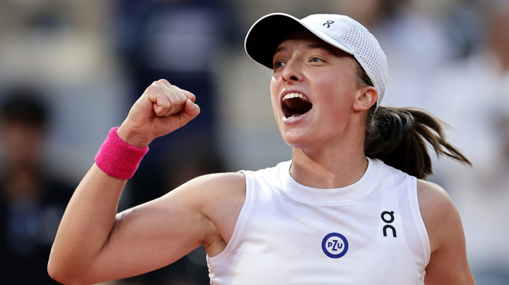 Švjontek se treći put plasirala u finale Rolan Garosa 1