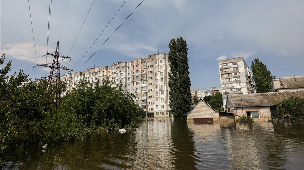 ukrajina herson poplava