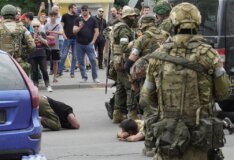 Slike iz Rusije, pogledajte trupe Vagnera koje drže komandu vojske u Rostovu (FOTO) 23