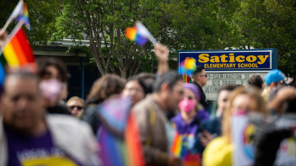 Osnovna škola Satikoj, protesti, LGBT