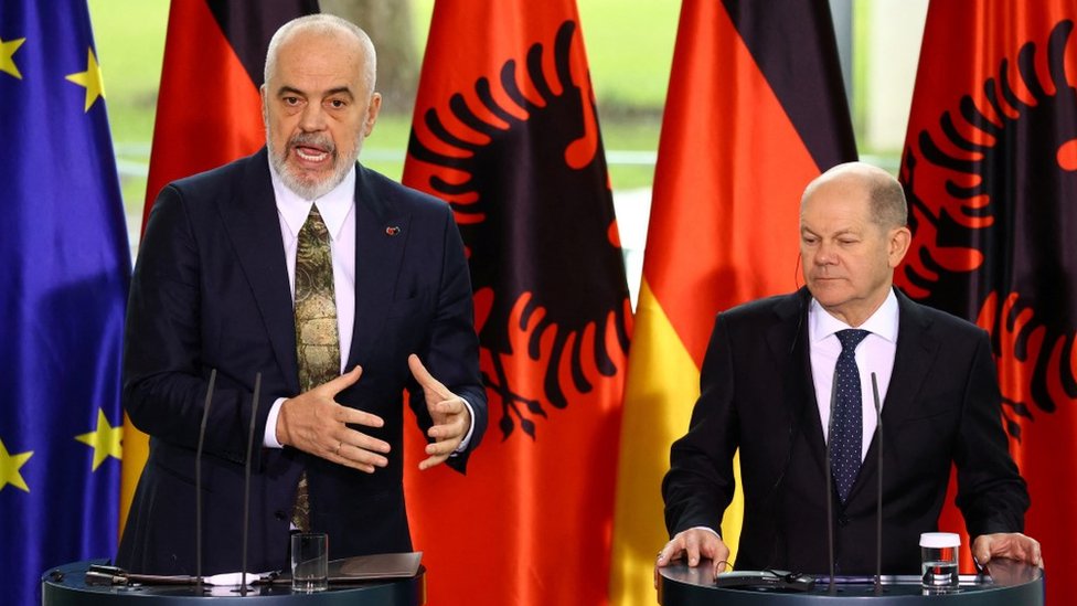 edi rama, olaf šolc