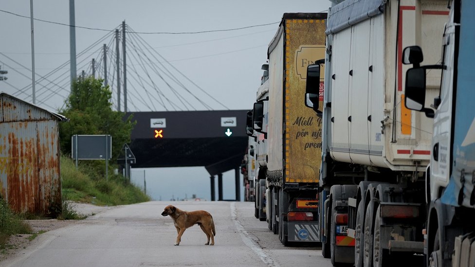 Prelaz Merdare 15. juna 2023.