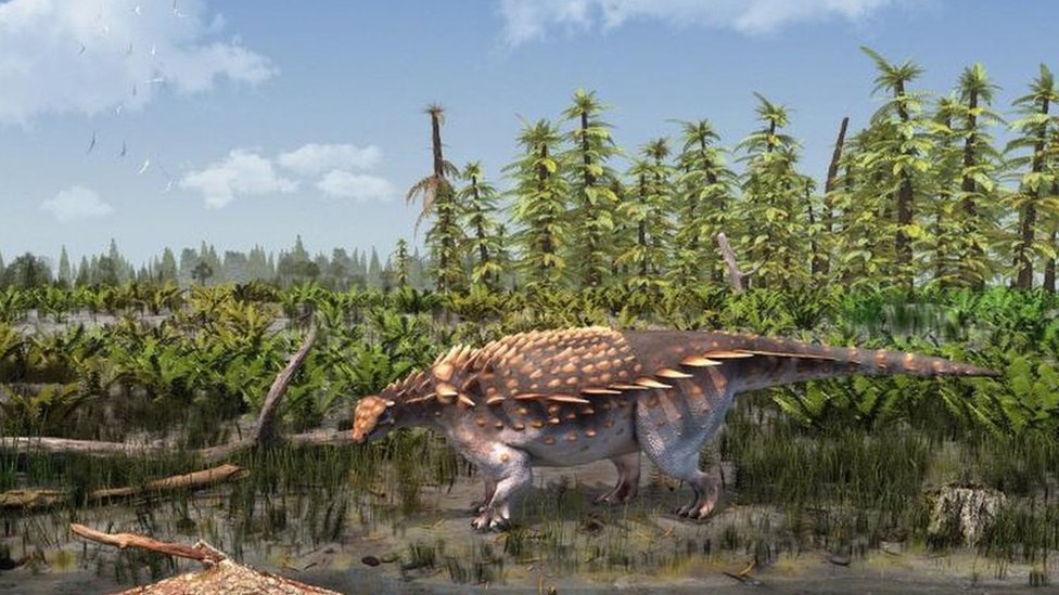 Velika Britanija: Otkrivena nova vrsta dinosaurusa na ostrvu Vajt 1 Prikaz dinosaurusa pomoću kompjuterske tehnologije