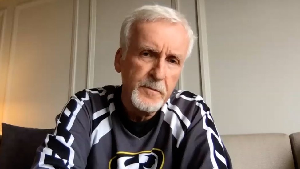 Titanik: „Oušengejt su upozorili", kaže Džejms Kameron, režiser filma o brodu koji nije završio prvo putovanje 1 James Cameron on Zoom