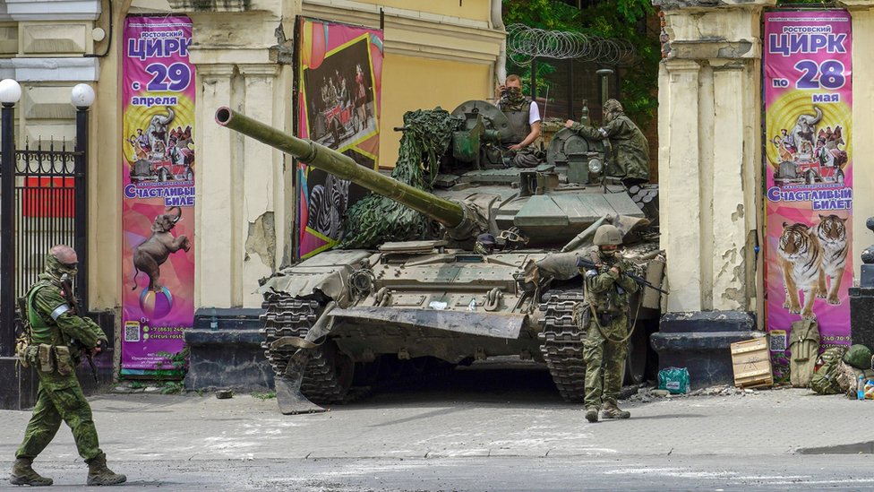 Vagner, Prigožin, Putin i Šojgu: Ljuto rivalstvo koje je dovelo do pobune 3 Wagner troops in Rostov