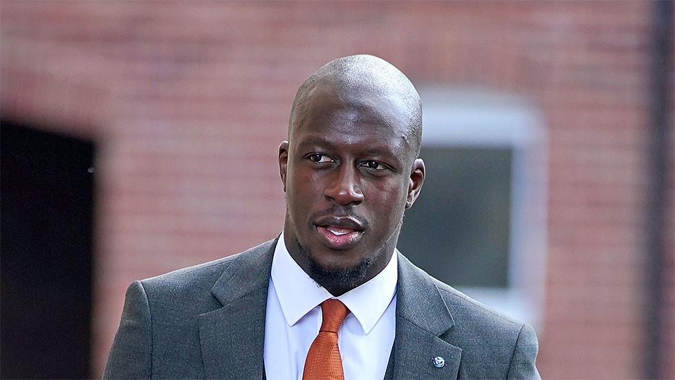 Manchester City footballer Benjamin Mendy