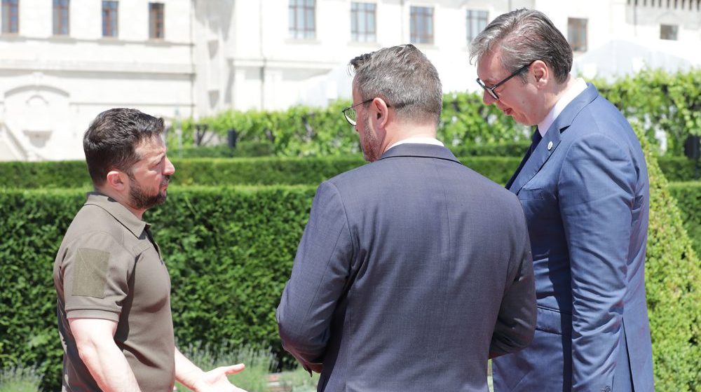 Počeo sastanak Vučića i Zelenskog u Atini 1