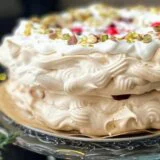 Vege recept: Posna torta Pavlova sa voćem i pistaćima 5