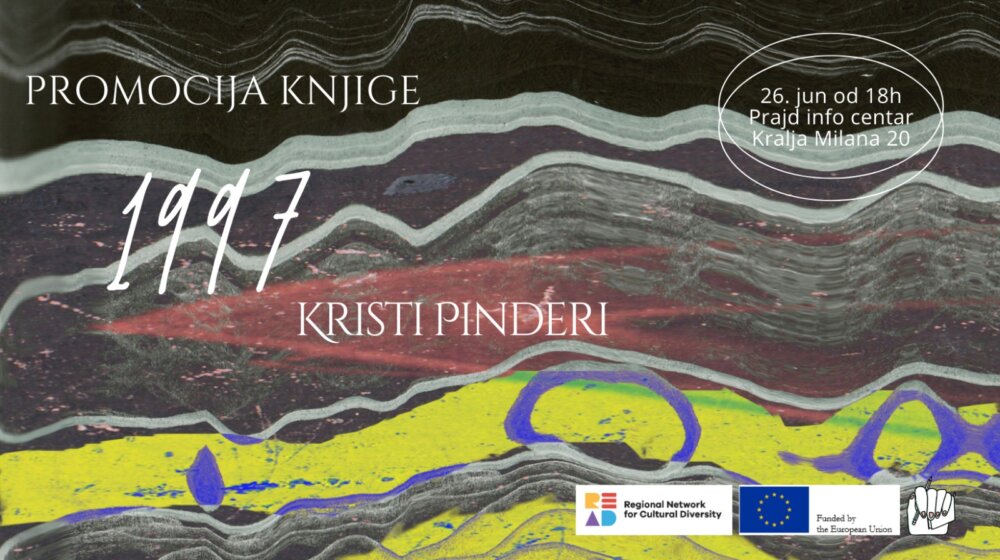 Promocija romana "1997" Kristija Pinderija i prve prozne knjige u izdanju "Pobunjenih čitateljki" 1 Promocija romana "1997" Kristija Pinderija i prve prozne knjige u izdanju "Pobunjenih čitateljki" 1