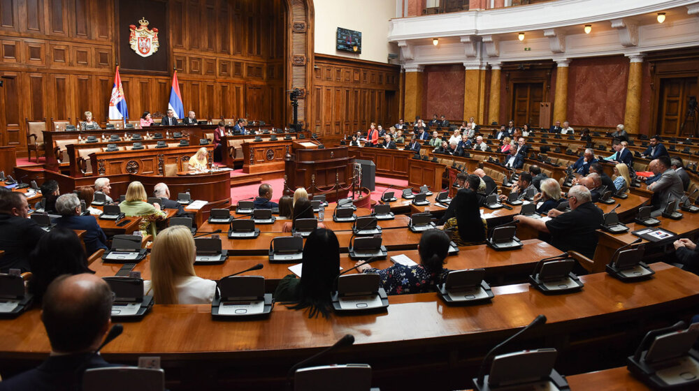 Završena današnja runda zasedanja Skupštine Srbije, nastavak u ponedeljak 1