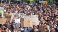 Završen peti protest Srbija protiv nasilja: Desetine hiljada građana bilo je oko Predsedništva, zakazan novi za sledeću nedelju (FOTO, VIDEO) 7