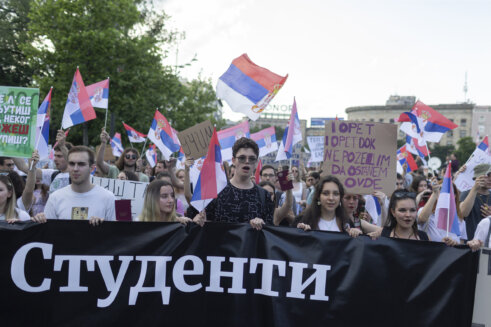 Serbia Protest Promenila se vremena, ali je ostala spremnost nekih da do vlasti dolaze krađom na izborima: Vođe studentskih demonstracija iz 1996. 7