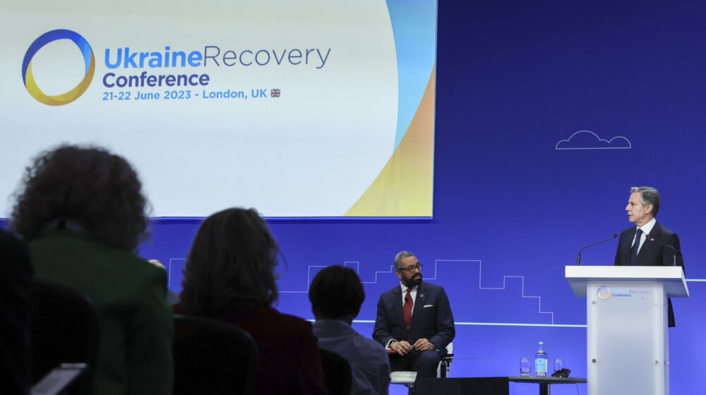 konferencija pomoć za ukrajinu, entoni blinken