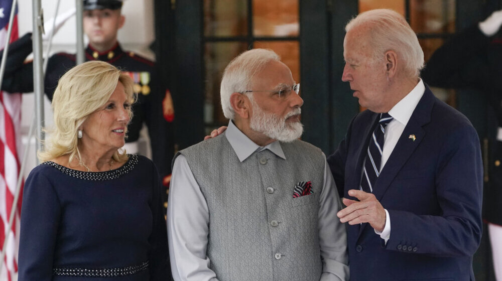džozef bajden i narendra modi