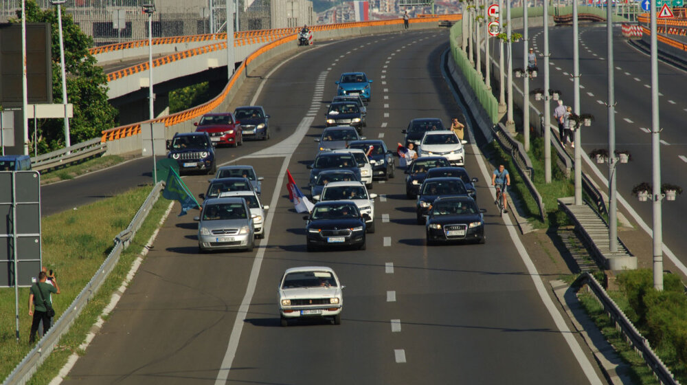 Završene blokade auto-puteva u okviru protesta "Srbija protiv nasilja" 1