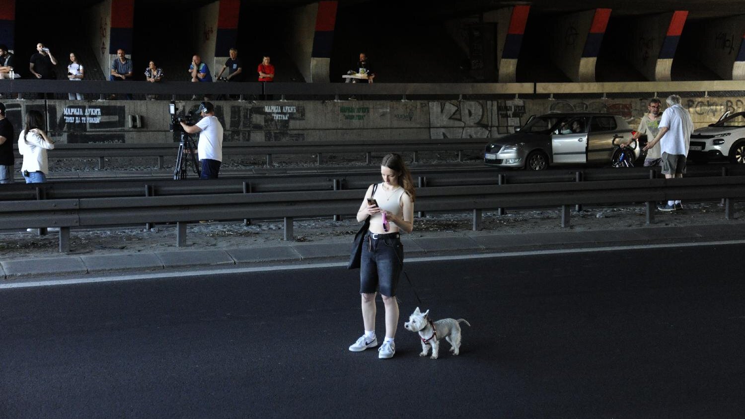 Slike koje su obeležile blokade auto-puteva u Beogradu i Novom Sadu (FOTO) 5