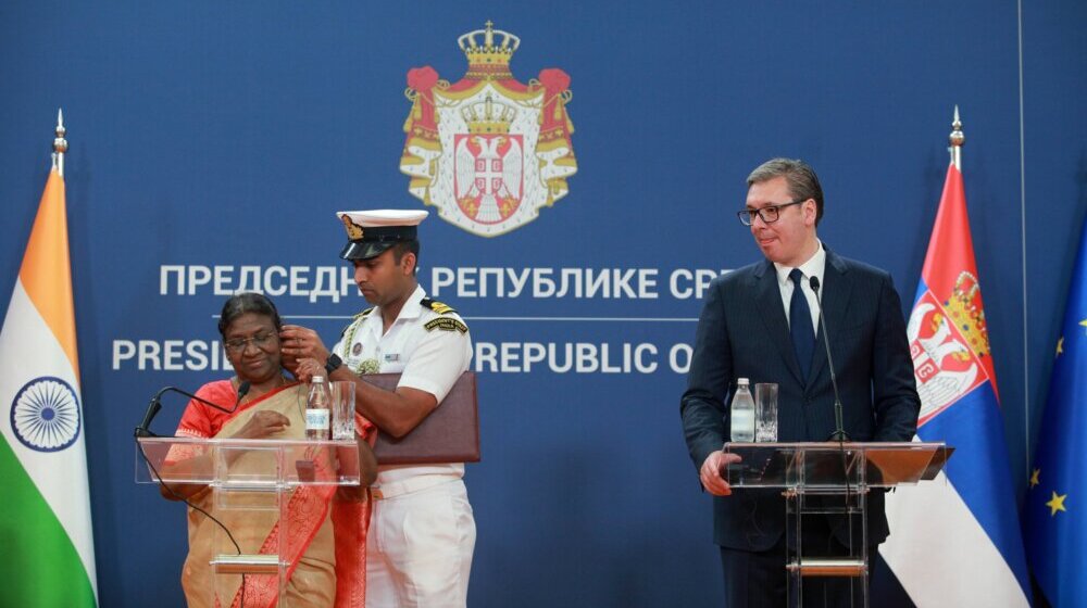 Počeo Srpsko-indijski poslovni forum u Beogradu u prisustvu predsednika Srbije i predsednice Indije 1