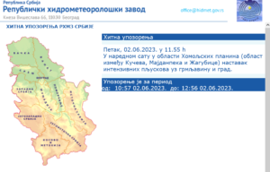 Hitno upozorenje meteorologa: Slede jaki pljuskovi, grmljavina i grad 2 Hitno upozorenje meteorologa: Slede jaki pljuskovi, grmljavina i grad 2