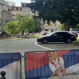 Protest bivših radnika PIK Zemun ispred Predsedništva Srbije 8