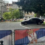 Protest bivših radnika PIK Zemun ispred Predsedništva Srbije 1