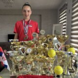 Za dva meseca napredovala na rang listi više od 600 mesta: Teniserka Ena Ilić iz Kragujevca državna prvakinja u uzrastu do 14 godina 9