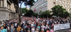 Protest “Srbija protiv nasilja” kroz objektive fotoreportera (FOTO) 29