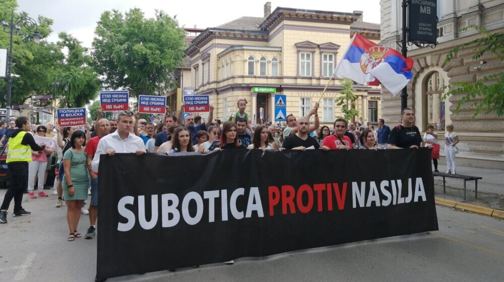 Održan prvi protest “Subotica protiv nasilja”: Subotičani imali i lokalne zahteve 1