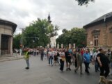 Prvi protest "Subotica protiv nasilja" Održan prvi protest “Subotica protiv nasilja”: Subotičani imali i lokalne zahteve 22