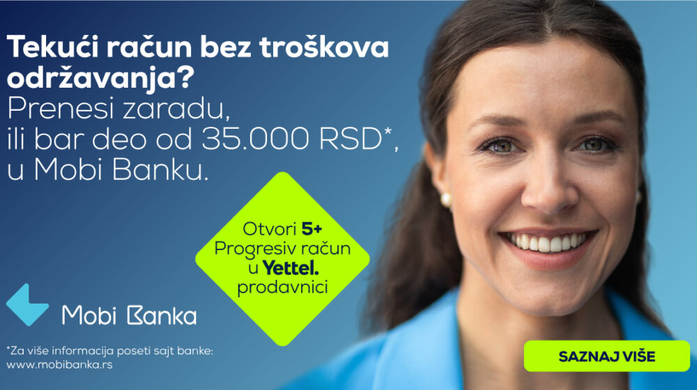 Mobi Banka ukida naknade za primaoce zarade 1