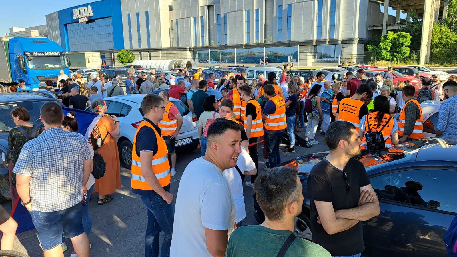Završene blokade auto-puteva u okviru protesta "Srbija protiv nasilja" 6