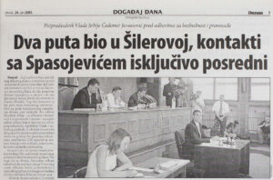 Kako se u javnosti pre 20 godina pisalo o vezi Čedomira Jovanovića sa Zemunskim klanom? 4 Kako se u javnosti pre 20 godina pisalo o vezi Čedomira Jovanovića sa Zemunskim klanom? 4