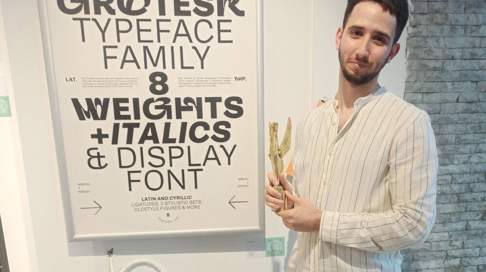 Dodeljene nagrade 14. Grifon 2023 : Prvi put najbolji rad u kategoriji tipografije 1