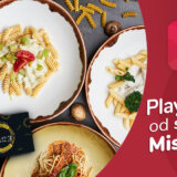 Play Pasta od sada na Mister D 6