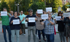 Protest „Užice protiv nasilja": Podrška studentu Pavlu Cicvariću i njegovoj porodici 10