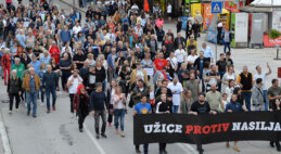 Protest „Užice protiv nasilja“: Srbija je talac jednog čoveka i njegove klike 4