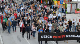 Protestna šetnja Foto N. Kovačević DSC_6063 Protest „Užice protiv nasilja“: Srbija je talac jednog čoveka i njegove klike 4