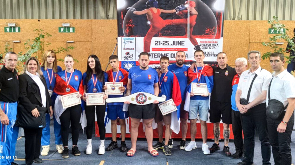 Treći na svetu: Juniorska reprezentacija Srbije u savateu osvojila sedam medalja 1
