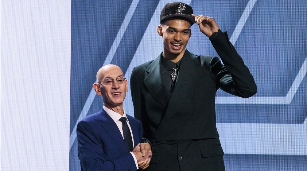 Viktor Vembanjama prvi pik na ovogodišnjem NBA draftu: San Antonio izabrao „francusko čudo od deteta" 1