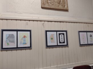 "Kafanska izložba" karikatura Vladimira Stevovića Beluge u kragujevačkoj „Staroj Srbiji” 2